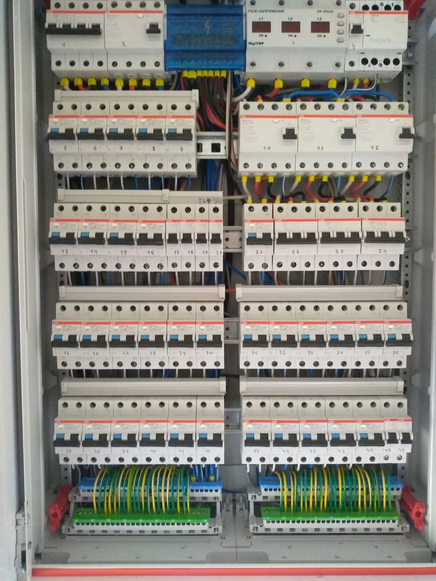 Сборка электрощитка